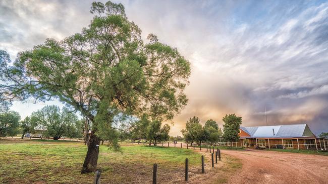 Mungo Lodge, on the edge of Mungo National Park. Picture: Destination NSW