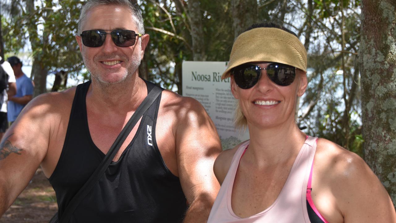 John and Maaike Peters get active on Australia Day.