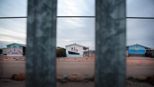 Camp Rapier, as the Woomera detention centre became known, pictured in 2009.