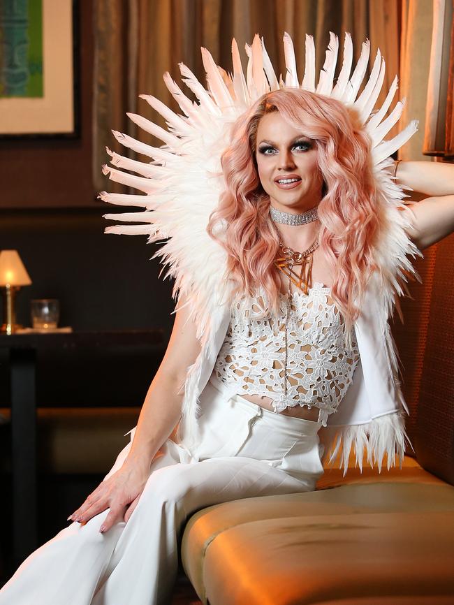 Courtney Act. Picture: Richard Dobson