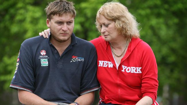 Elizabeth “Anne” Russell and her son Seth (24) photographed in 2010. Elizabeth was an alcoholic, whose drinking while pregnant led Seth to develop foetal alcohol spectrum disorder (FASD), which in turn led to his schizophrenia and other developmental problems.