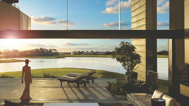 The Gallery, part of the luxurious Hope Island Resort.