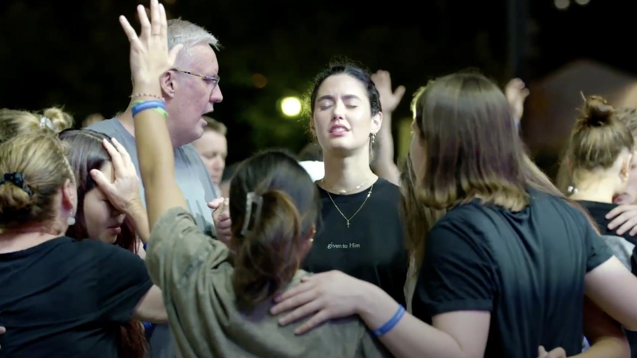 Some of the crowd at the Awakening Australia event.