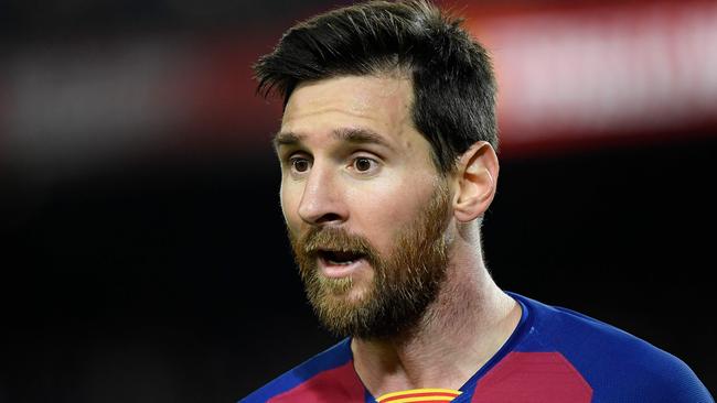 Barcelona star Lionel Messi. Picture: AFP