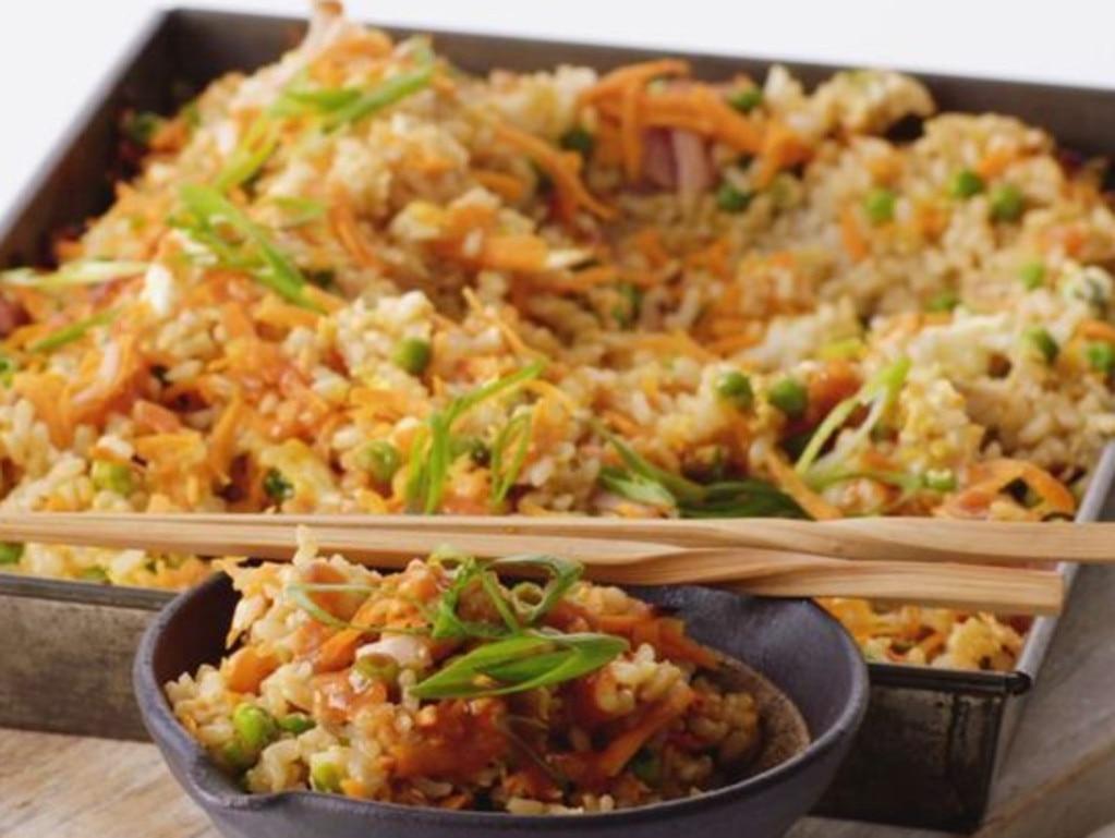 A healthier version of fried rice.