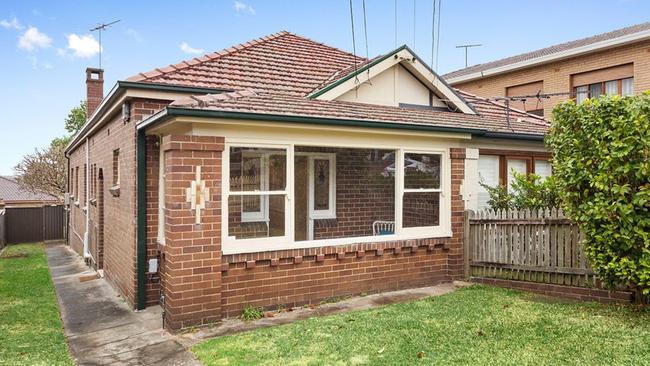 BEFORE: The home pictured in 2017, before the family bought it.