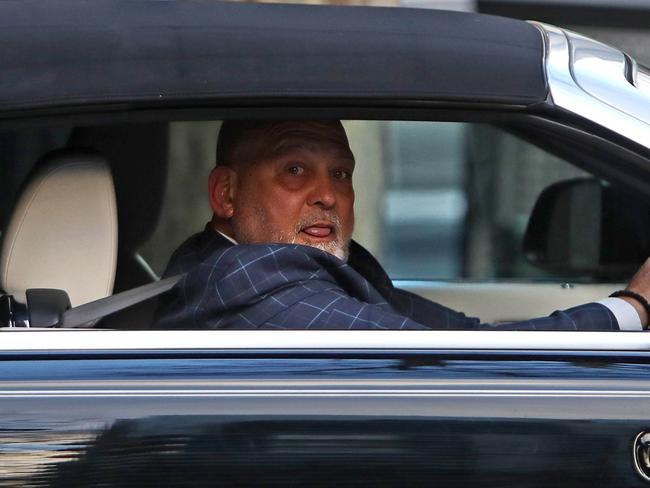 22/07/20 Mick Gatto leaves his lawyers office in Melbourne. Aaron Francis/The Australian