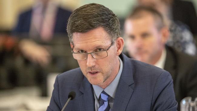 Transport and Main Roads Minister Mark Bailey. Picture: AAP/Glenn Hunt