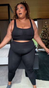 Lizzo Just Won The Cut-Out Trend With Bum-Baring Leggings – See