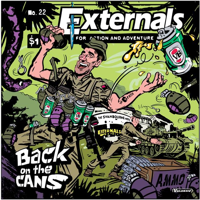 The cover of The Externals’ new release.