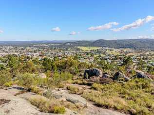 LITTLE BEAUTY: Stanthorpe from Mt Marley. Picture: Steven Kasper