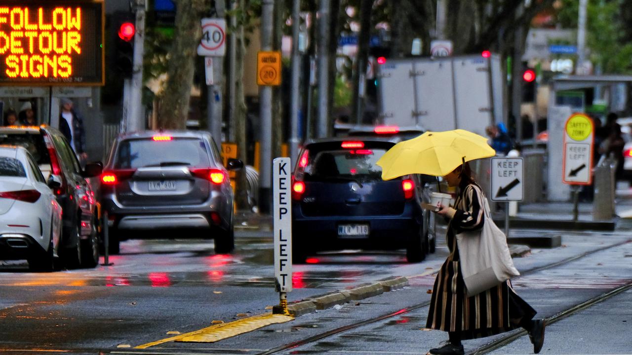 Melbourne is set for another week of showers. Picture: NCA NewsWire / Luis Ascui