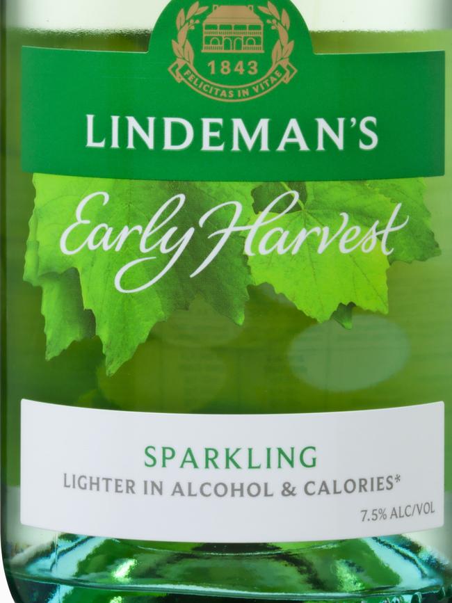 Alcohol-free Lindeman's sparkling wine. Picture: Supplied.