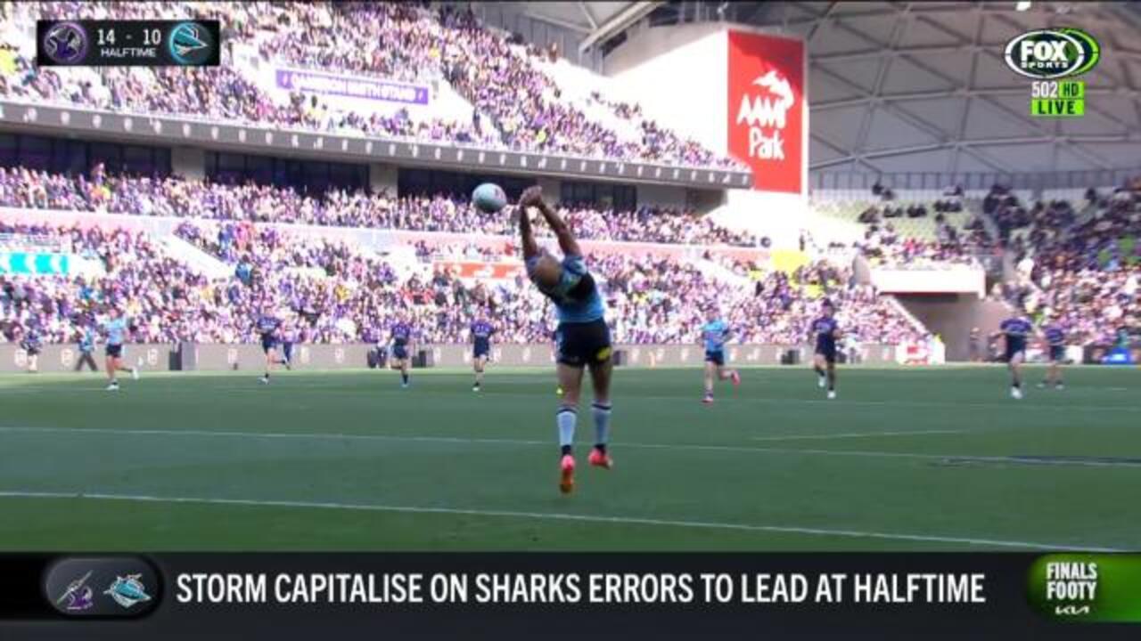 Sharks errors 'feeding' tries to Storm