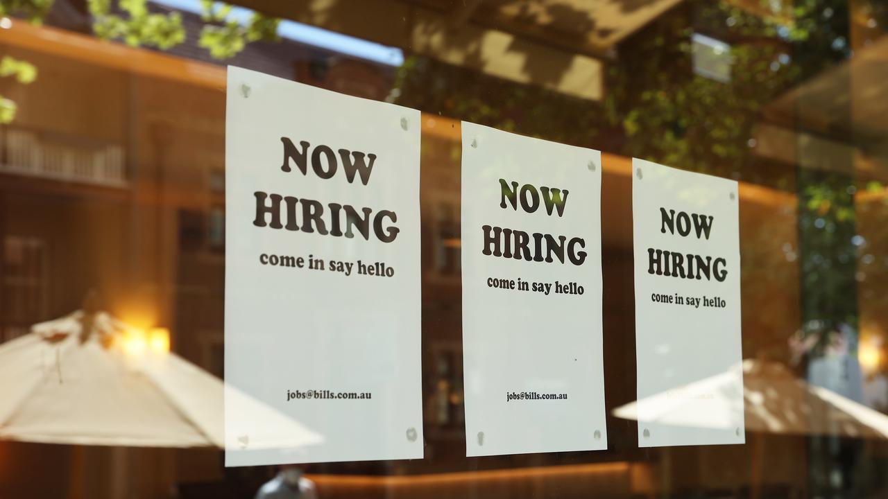Businesses across the country are struggling to fill job vacancies. Picture: David Swift