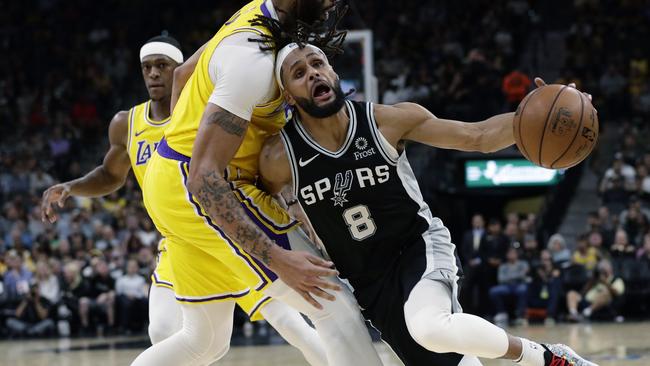 Patty Mills is essential to the Boomers’ success. Photo: AP Photo/Eric Gay