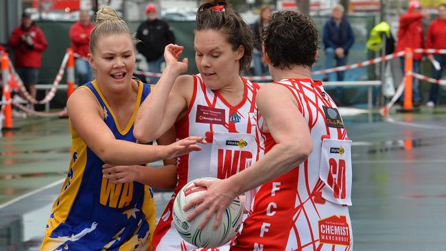 Football and netball might be separated to help ease any crowd number restrictions. Picture: Josie Hayden