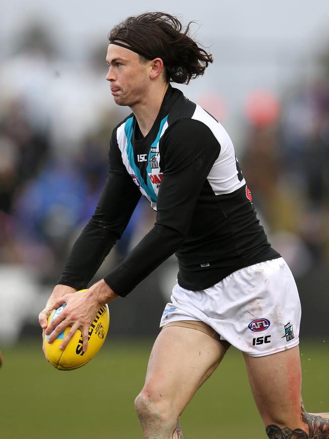 The Kangaroos get Jasper Pittard, after raising interest in him last year. Picture: Michael Klein