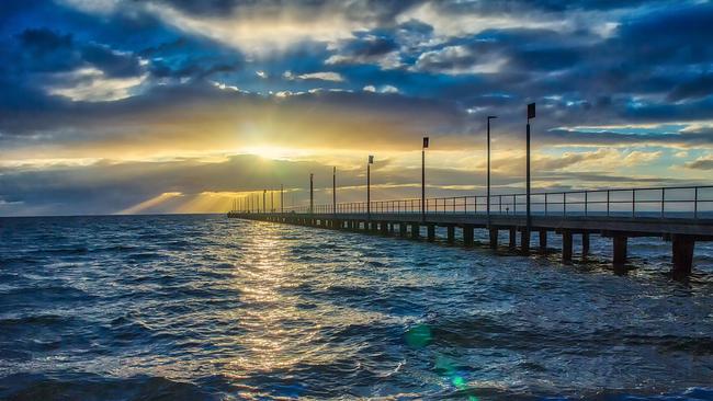 Frankston Pier. Pic: Doug Farr