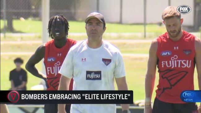 Essendon Bombers embracing ‘Elite Lifestyle’