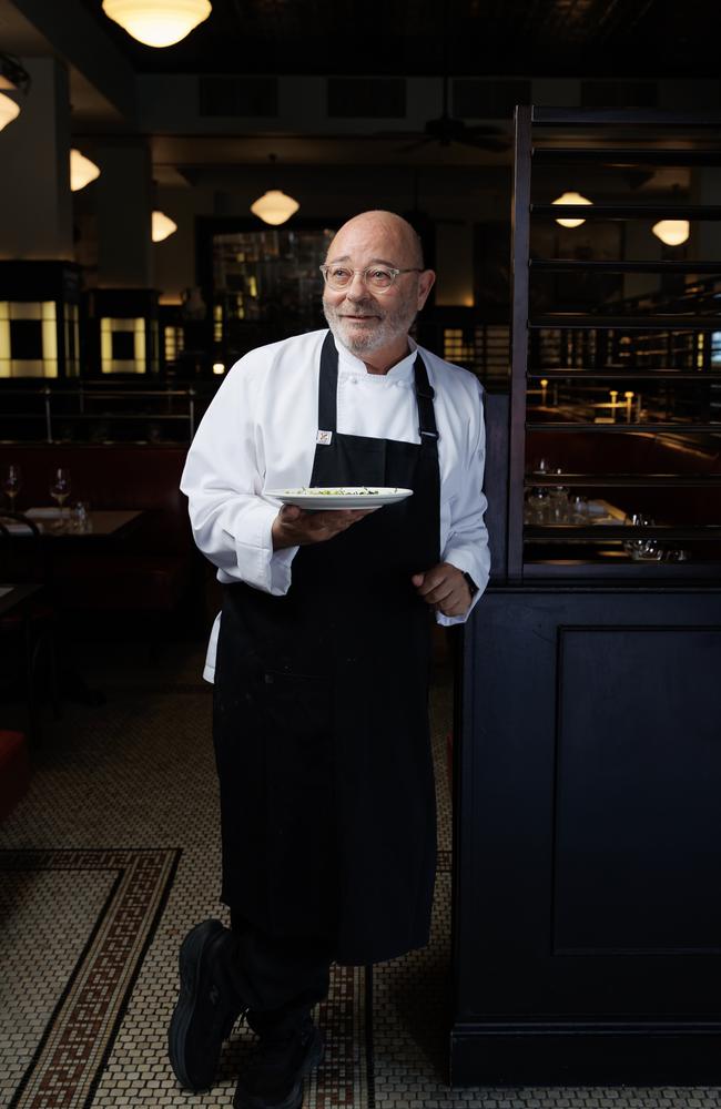 Restaurateur Tony Percuoco at his beloved Tartufo Ristorante in Fortitude Valley. Picture Lachie Millard