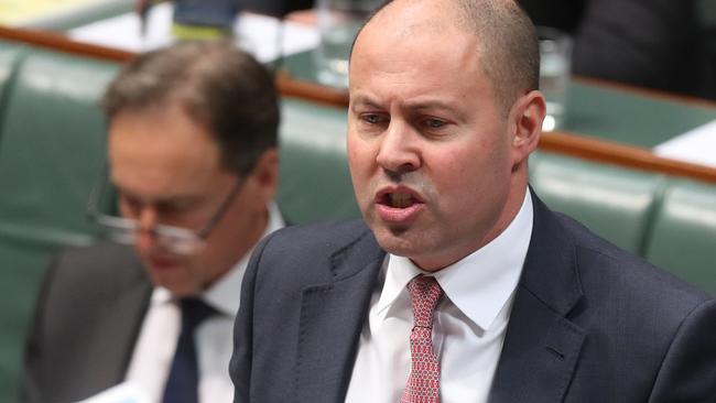 Treasurer Josh Frydenberg calls the ACCC report a “world first.” Picture: Kym Smith.