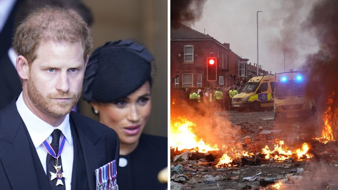 UK riots prove Harry, Meghan’s security and racism concerns Gold