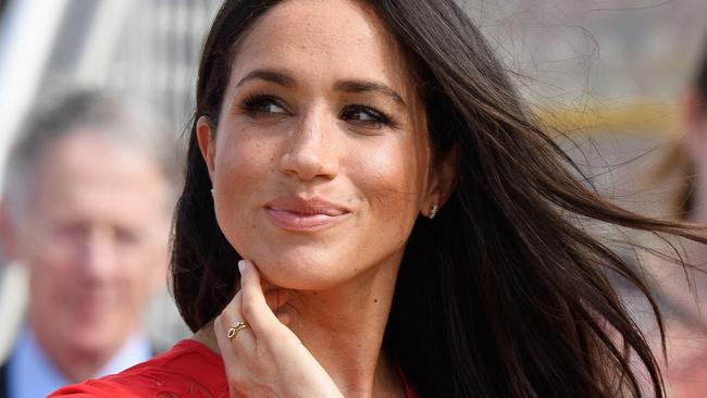 The Ecksand stackable rings were part of her outfit in Tonga. Picture: Samir Hussein/WireImage