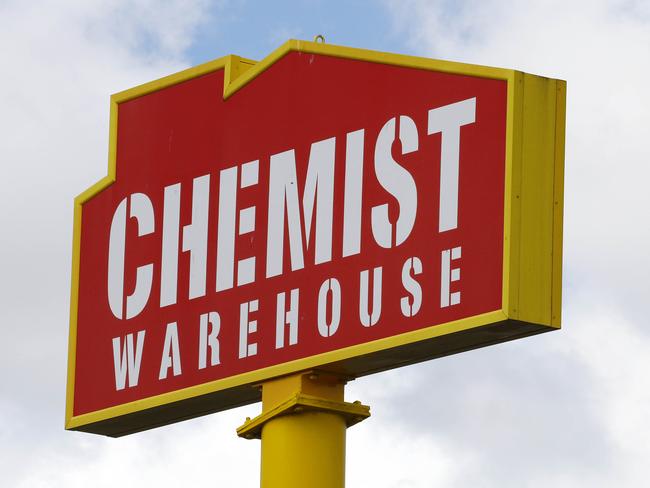 BRISBANE, AUSTRALIA - NewsWire Photos JANUARY 20, 2023: General views and stock images of retail outlets. Shown is a Chemist Warehouse. Picture: NCA NewsWire/Tertius Pickard