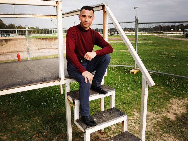 Jockey Joao Moreira pictured at Canterbury trackwork. Picture: Rohan Kelly.