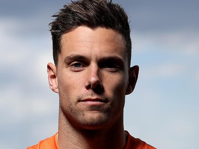 Portrait of GWS Giants player Josh Kelly ahead of this weeks AFL Grand Final where the Giants will play Richmond at the SCG. Picture. Phil Hillyard