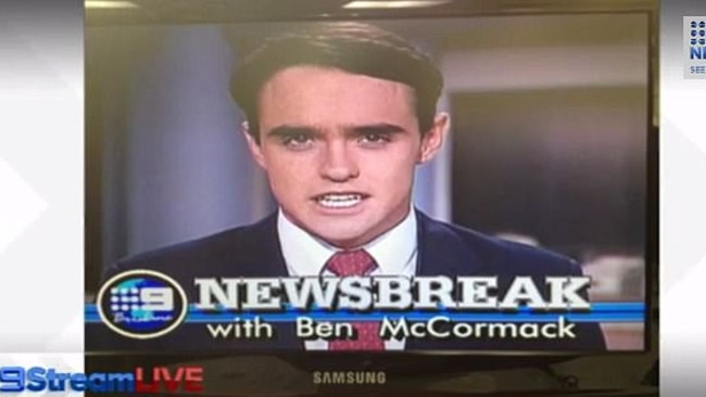 Former reporter Ben McCormack (above, in his early days on Channel Nine) might be targeted because of his notoriety if he goes to prison.