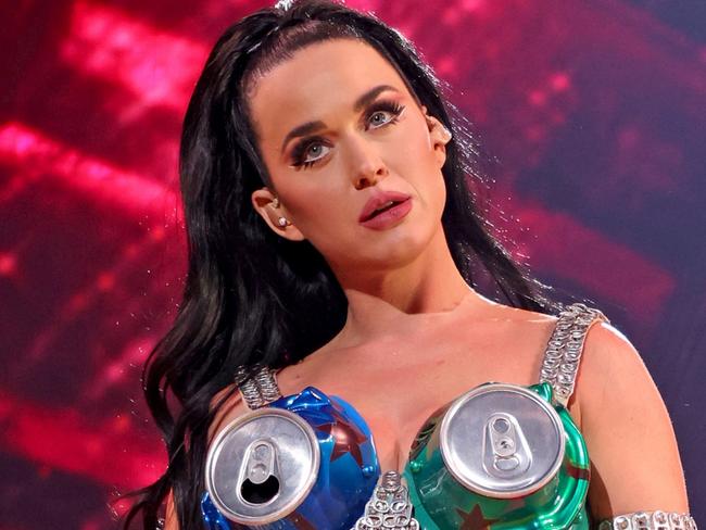 LAS VEGAS, NEVADA - DECEMBER 29: Katy Perry performs onstage during Katy Perry: PLAY Las Vegas Residency at Resorts World Las Vegas on December 29, 2021 in Las Vegas, Nevada. (Photo by John Shearer/Getty Images for Katy Perry)