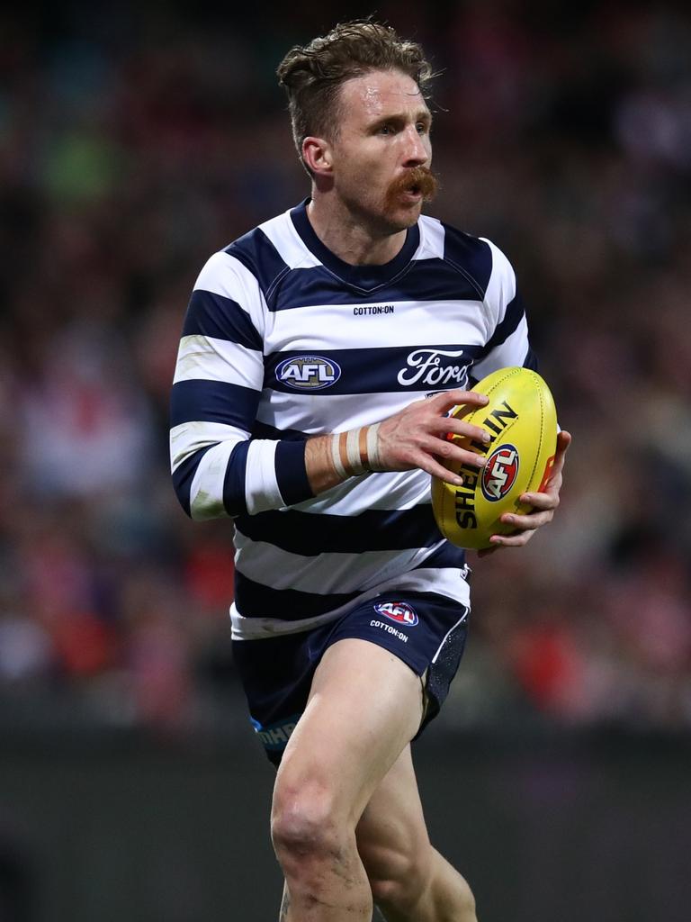 Zach Tuohy will break Jim Stynes’ record for most games played by an Irishman. Picture: Jason McCawley/AFL Photos/via Getty Images