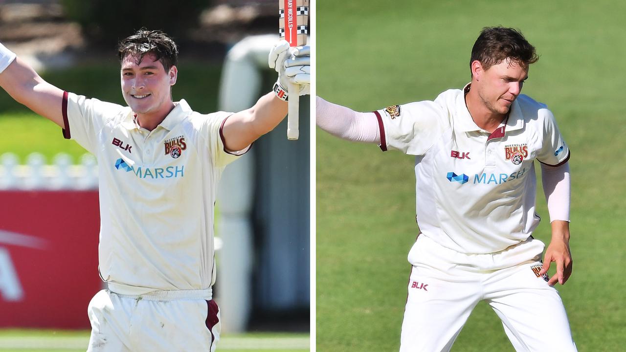 Cricket Australia, Sheffield Shield, scores Matthew Renshaw scores
