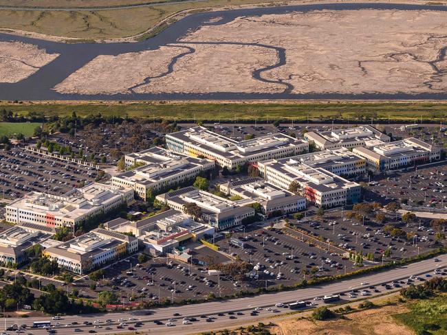 Meta headquarters in Menlo Park, California. The company has more than 3.5 billion users worldwide. Picture: AFP