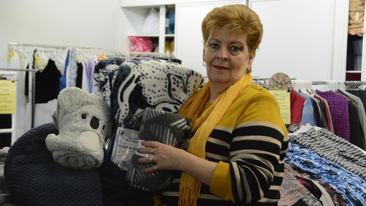 Vinnies Toowoomba executive officer Kathie Brosnan is calling on the community to assist people struggling with homelessness by donating to the charity's Winter Appeal. Picture: Rhylea Millar