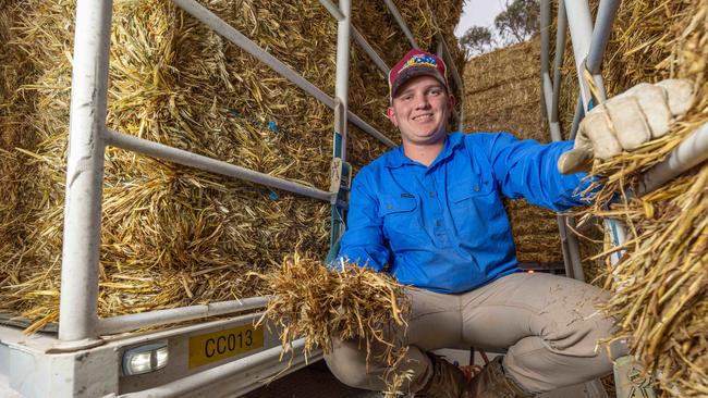 Charles Arnot, 18 in Jamestown SA.. Picture: Ben Clark