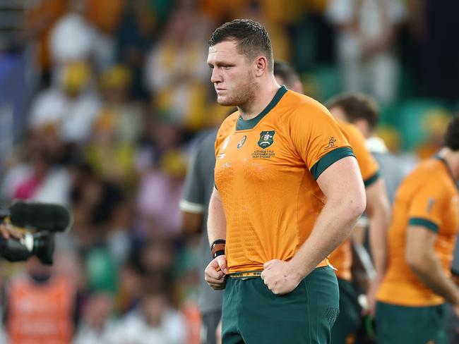 Rugby Australia needs the Wallabies to progress through the group stages of the World Cup. Picture: Getty Images