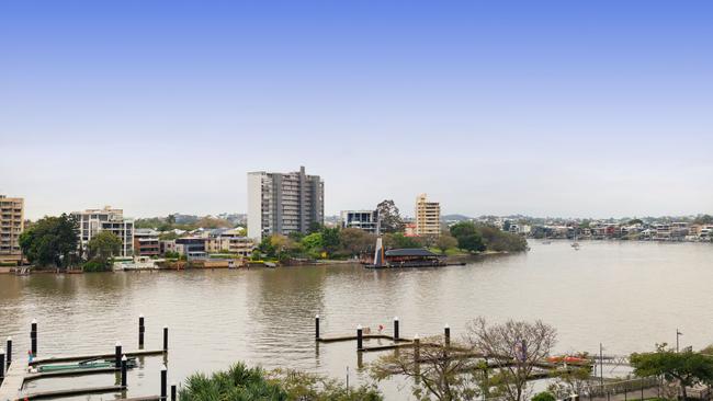 View from the Lambert St, Kangaroo Point, site.