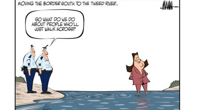 Craig Mann's cartoon Saturday, August 28.
