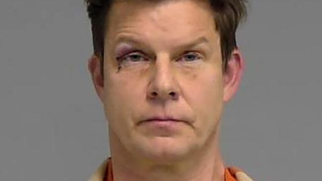 'Ugly Betty' star Eric Mabius sports facial injuries after domestic battery arrest in Florida. The 53-year-old actor is almost unrecognizable in this booking photo compared to character as a dashing magazine editor in the hit TV sitcom. Wearing an orange striped jail shirt, he looked grim as he posed for this mugshot at Nassau County Jail and appears to have a cut above his eye. He was detained early Thursday morning and is charged with battery and resisting an officer without violence. 20 Feb 2025 Pictured: Eric Mabius. Photo credit: NCSO/MEGA TheMegaAgency.com sales@mega.global (Mega Agency TagID: MEGA1272575_001.jpg) [Photo via Mega Agency]