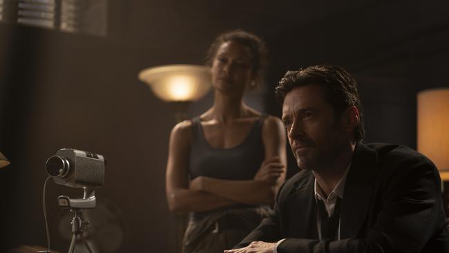 Thandiwe Newton and Hugh Jackman play former comrades turned colleagues in Reminiscence.