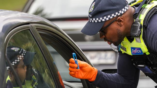 Police have warned motorists that driving while fatigued is ‘just as dangerous’ as driving under the influence of alcohol. Picture: NCA NewsWire / Ian Currie