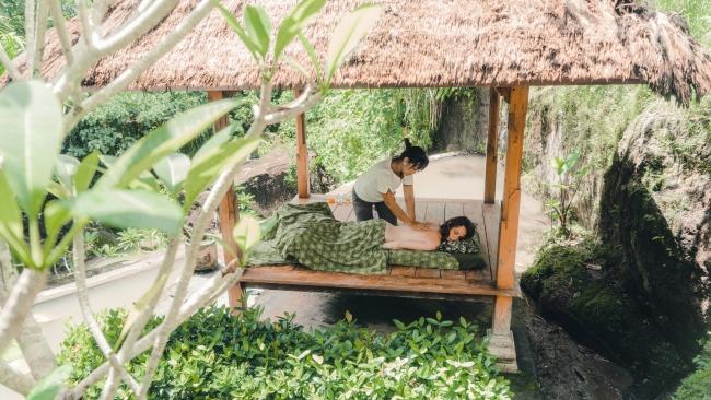 Get a rub down at one of the best spas in townBali is massage central - just the thing after a long flight from Australia. Prices range from $10 to $100 depending on the venue and treatment. Our favourite places are Jari Menari in Seminyak for the four-handed magic and the nearby Bodyworks for the atmos. For more, check out our guide to getting a massage in Bali.