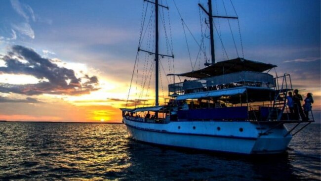Ketch of the day. Or the sunset.