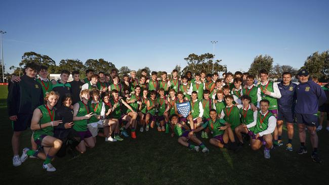 Parade clinched the double - Intermediate Boys and Senior Boys. (Photo by Daniel Pockett/AFL Photos/via Getty Images)