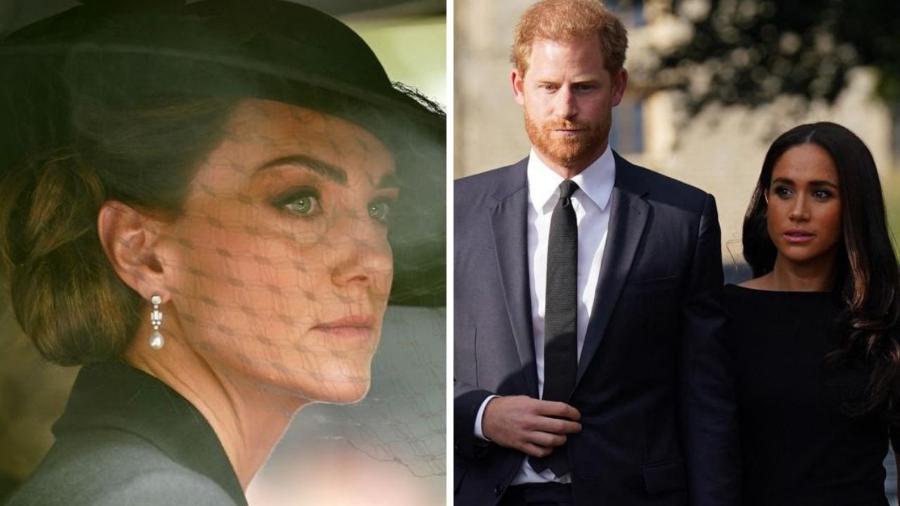 Prince Harry and Meghan Markle were completely oblivious to Kate Middleton’s cancer diagnosis until it hit headlines across the globe.