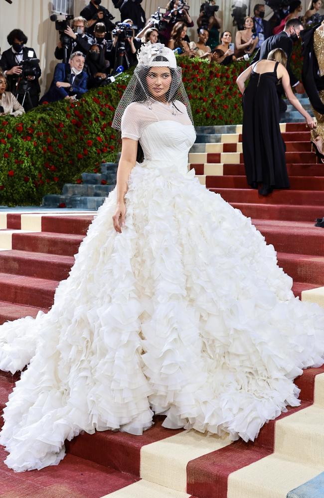 Kylie Jenner attends The 2022 Met Gala Celebrating 'In America: An Anthology of Fashion'. Picture: Jamie McCarthy/Getty Images