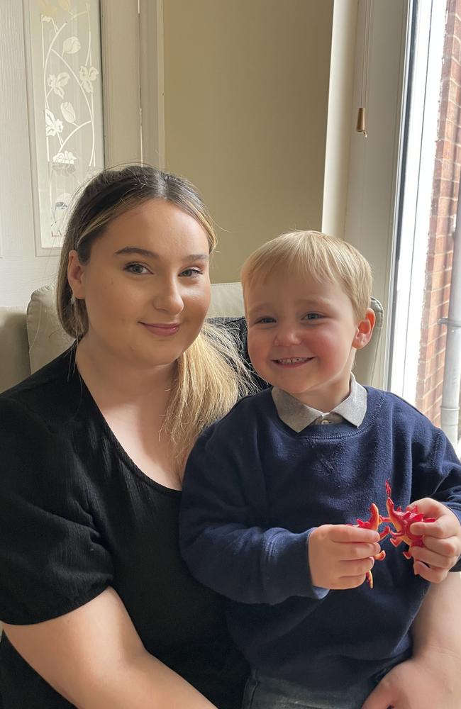 Beth Green faced every parent's worst nightmare when her four-year-old son Albie became unresponsive after school on October 13th. Picture: Kennedy News and Media